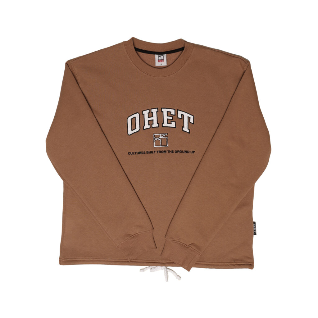 Teddy Bear Brown Crewneck College