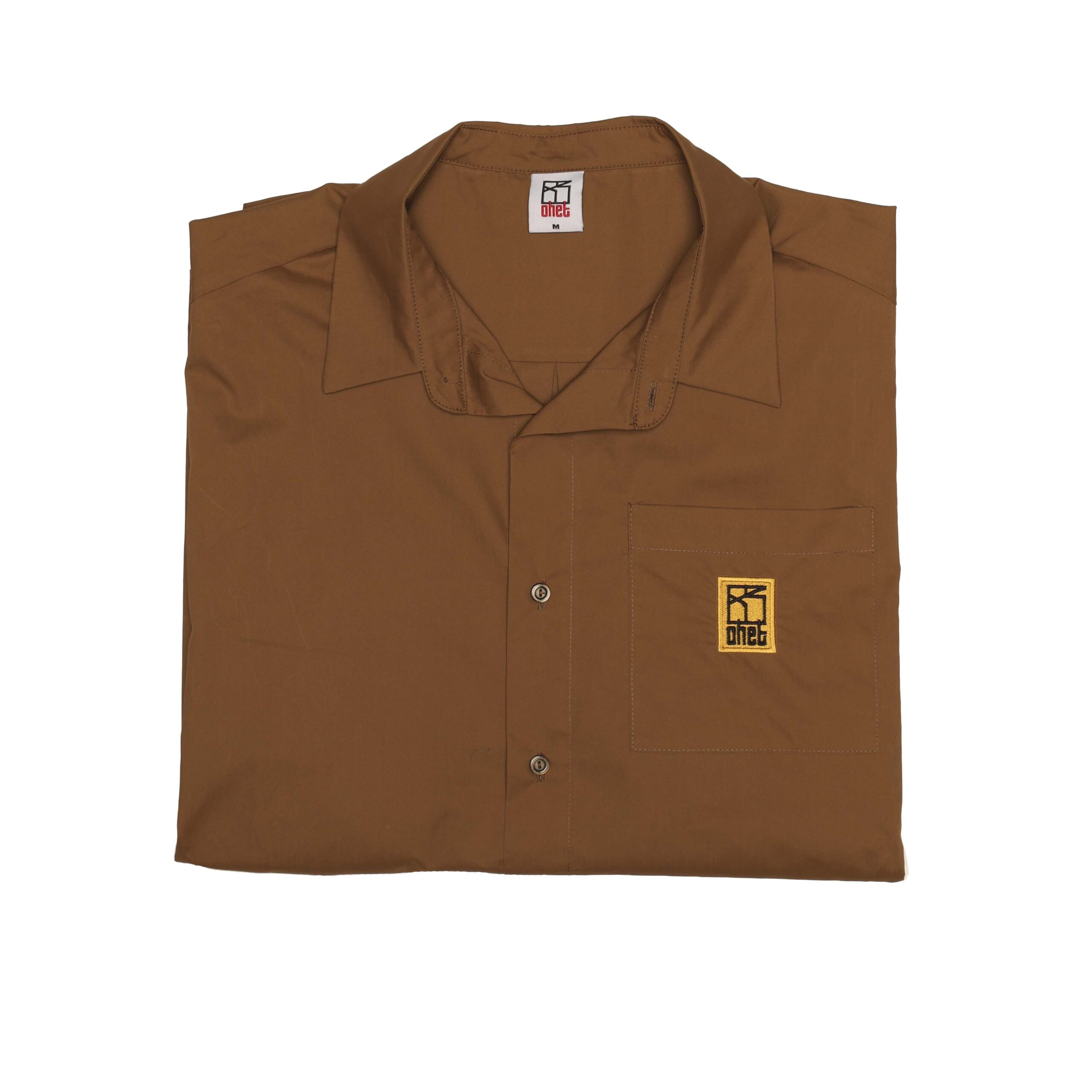 Taba Button-up Shirt Ohet Logo detals1